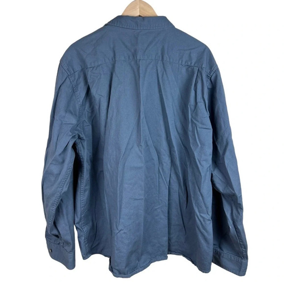 Wrangler • Blue Long Sleeve Classic Woven Shirt - Picture 2 of 6